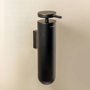 GEYSER WANDSPENDER IN SATINIERTEM SCHWARZ