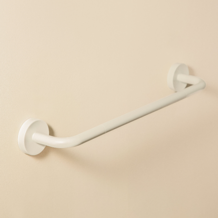 GEYSER HANDTUCHHALTER 40 CM WEISS SATINIERT