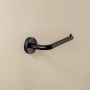 GEYSER SATINIERTES SCHWARZES TOILETTENPAPIERHALTER