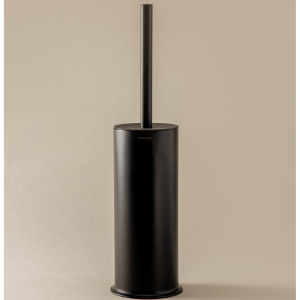 GEYSER WC-BÜRSTENHALTER IN TERRA NERO SATINIERT