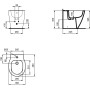CONNECT SPACE BIDET FILO WAND WEISS
