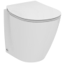 CONNECT SPACE WAND-WC MIT LANGSAM SCHLIESSENDEM WEISSEM SITZ