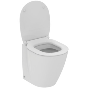 CONNECT SPACE WAND-WC MIT LANGSAM SCHLIESSENDEM WEISSEM SITZ