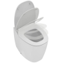 DEA WANDHÄNGENDES WC FILO MIT AQUABLADE UND SOFTCLOSE-SITZ, GLÄNZEND WEISS