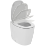 DEA WANDHÄNGENDES WC FILO MIT AQUABLADE UND SOFTCLOSE-SITZ, GLÄNZEND WEISS
