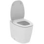 DEA WANDHÄNGENDES WC FILO MIT AQUABLADE UND SLIM SITZ IN GLÄNZENDEM WEISS