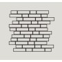 ANTHOLOGY MOSAICO BREAK 01 WHITE NATURAL 29x31