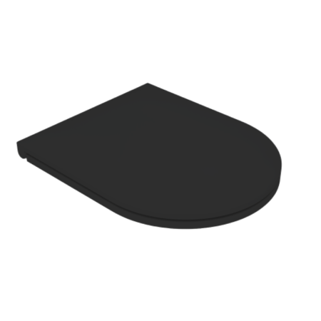 LIKE WC-SITZ SLIM SOFT CLOSE SCHWARZ SATINIERT