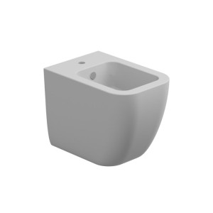 BRIO BODENSTEHENDES BIDET FILO WAND MATTWEISS