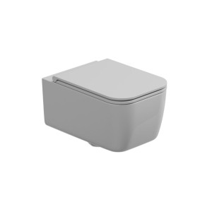 BRIO HÄNGE-WC OHNE SPÜLRAND GLÄNZEND WEISS