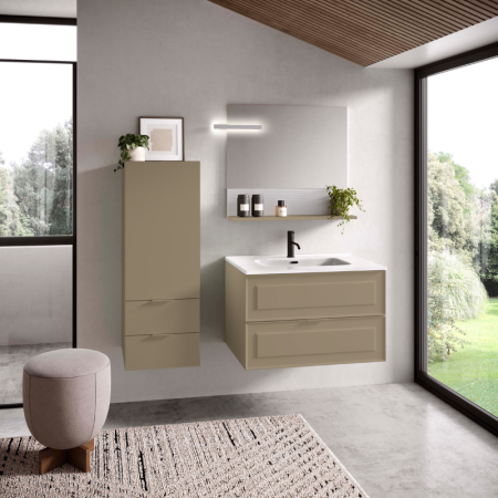 FRAME ZUSAMMENSETZUNG MOBIL MIT KERAMIKWASCHBECKEN