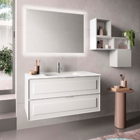 FRAME ZUSAMMENSETZUNG MOBIL MIT KERAMIKWASCHBECKEN