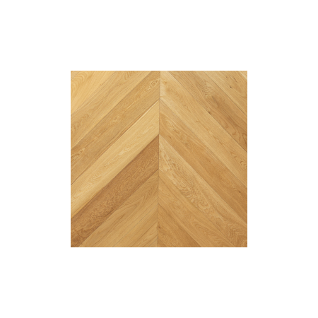 Rovere Europeo, Spina Francese Naturale, Spazzolato, Verniciato Naturale, Scelta Ab, 14-3x125x680mm