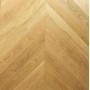 Fertigparkett Eiche Chevron, Französisches Fischgrät 45°, Natur, Gebürstet, Wasser UV Lackiert, Auswahl ABC, Stärke 10-3x125x785
