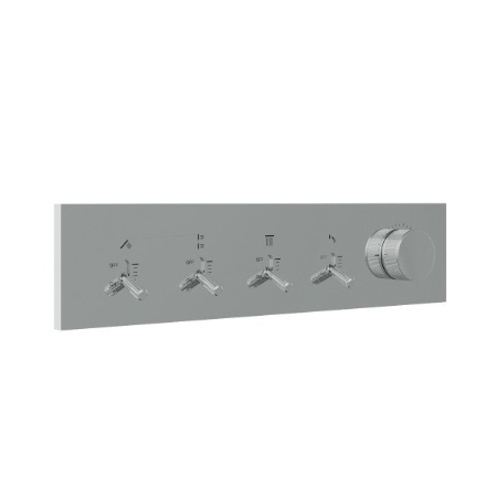 Watt - Miscelatore Monocomando 4 Uscite - Cromo