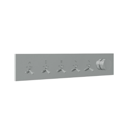 Watt - Miscelatore Monocomando 5 Uscite - Cromo