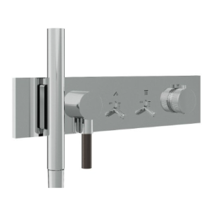 Watt - Termostatico Incasso 2 Uscite con doccetta - Cromo