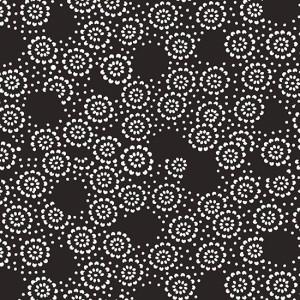 KINTSUGI JAPAN BLACK 20,13x20,13 GLÄNZEND Rektifizierte