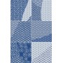 KINTSUGI JAPAN MIX BLUE 20,13x20,13 GLÄNZEND Rektifizierte