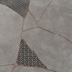 KINTSUGI JAPAN HIBI STORM 60,4x60,4 NATUR Rektifizierte