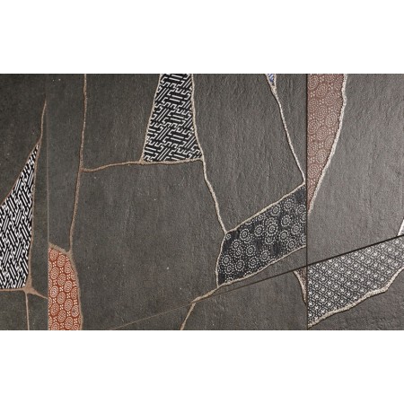 KINTSUGI JAPAN HIBI DARKNESS 60,4x60,4 NATUR Rektifizierte