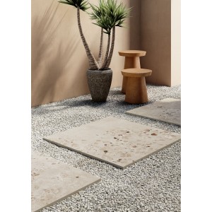 I COCCI SICILIANI BIANCO OUTDOOR 90x90 Rektifizierte 20MM