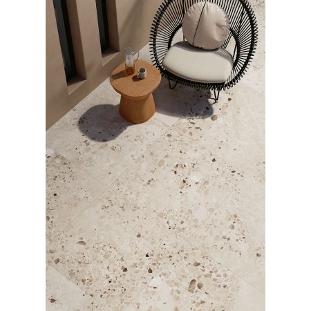I COCCI SICILIANI BIANCO OUTDOOR 90x90 Rektifizierte
