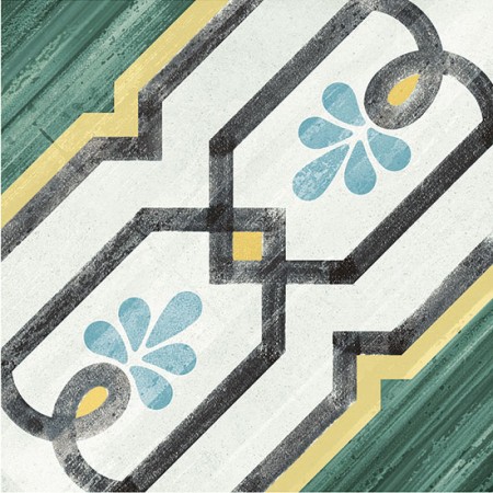 CEMENTINE SHINY _3 20X20 GLÄNZEND Rektifizierte