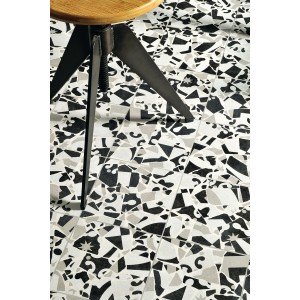 CEMENTNE COCCI B&W 20x20 NATUR Rektifizierte