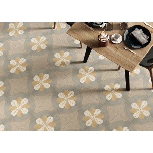 CEMENTINE BOHO _2 20x20 NATUR Rektifizierte