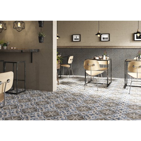 CEMENTINE RETRÓ _2 20X20 NATUR Rektifizierte