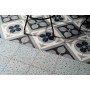 CEMENTINE RETRÓ AZZURRO 20X20 NATUR Rektifizierte