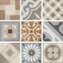 CEMENTINE RETRÓ DECO 20X20 NATUR Rektifizierte