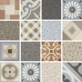 CEMENTINE RETRÓ MIX 20X20 NATUR Rektifizierte