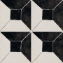 RIGGIOLE BIANCO DECO_6 90x90 NATUR Rektifizierte
