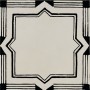 RIGGIOLE BIANCO DECO_2 20X20 NATÜRLICH Rektifizierte