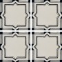 RIGGIOLE BIANCO DECO_2 20X20 NATÜRLICH Rektifizierte