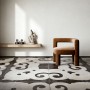 RIGGIOLE BIANCO DECO_3 90x90 NATUR Rektifizierte