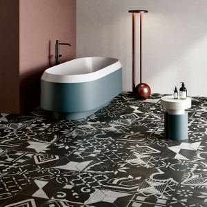 RIGGIOLE NERO MIX 30x30 NATUR Rektifizierte