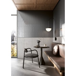 FIO GLOSSY BRICK GREY 7,3x30 GLÄNZEND Rektifizierte