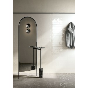 FIO GLOSSY BRICK WHITE 7,3x30 GLÄNZEND Rektifizierte