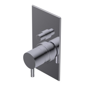 DIAMETRO 35 EINBAUMISCHER FÜR WANNE/DUSCHE AUSSEN CHROM
