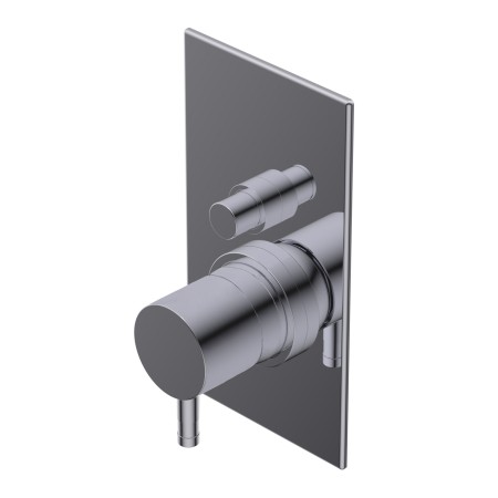 DIAMETRO 35 EINBAUMISCHER FÜR WANNE/DUSCHE AUSSEN CHROM