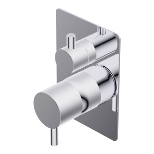 DIAMETRO 35 EINBAUMISCHER FÜR WANNE/DUSCHE AUSSEN CHROM