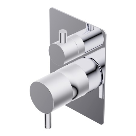 DIAMETRO 35 EINBAUMISCHER FÜR WANNE/DUSCHE AUSSEN CHROM