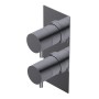 DIAMETRO 35 THERMOSTATISCHE EINBAUMISCHBATTERIE ÄUSSERE TEIL CHROM