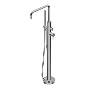 DIAMETRO35 S BADEWANNE MIT TERRA-SÄULE CHROM