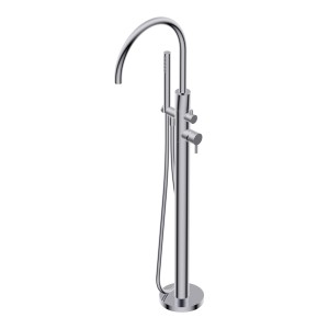 DIAMETRO35 S BADEWANNE MIT TERRA-SÄULE CHROM