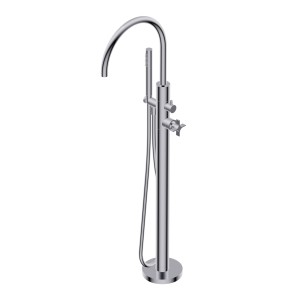 DIAMETRO35 CROSS FREISTEHENDE BADEWANNE CHROM