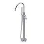 DIAMETRO35 CROSS FREISTEHENDE BADEWANNE CHROM